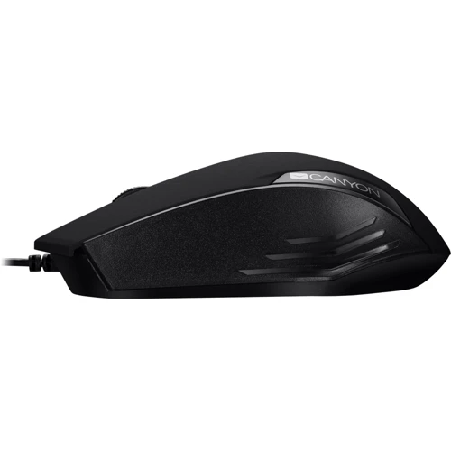 Мышь Canyon CNE-CMS02B Black: Интерфейс подключения USB