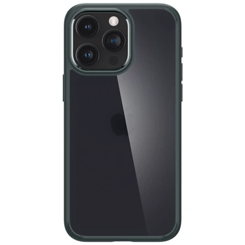 Чехол для iPhone Spigen Ultra Hybrid Frost Green (ACS06569) for iPhone 15 Pro Max: Цвет зеленый