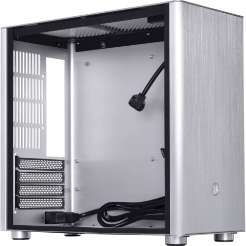 Корпус QUBE V9 Silver (QBV9M_WSNU3): Материал передней панели Алюминий