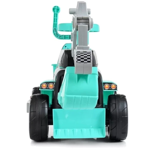 Толокар Bambi Трактор 2в1 бірюзовий (M 4144L-4)