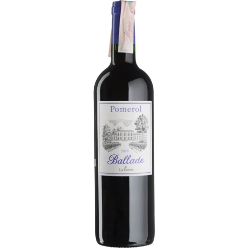 Вино Chateau La Pointe Ballade De La Pointe 2016, красное сухое, 0.75л (BW47499)