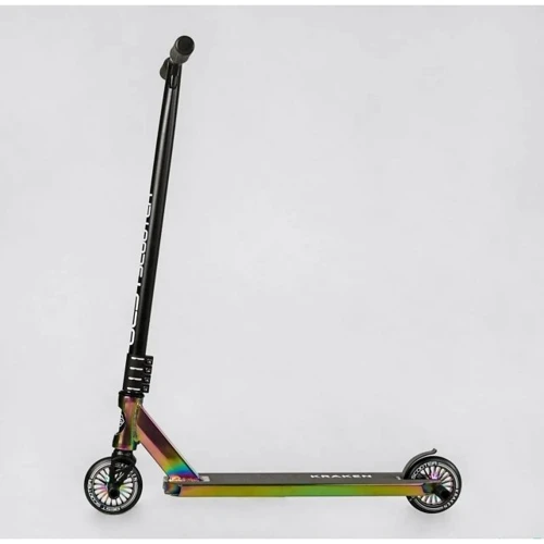 Самокат трюковый Best Scooter Kraken разноцветный (KR-64084): Тип тормоза ножной