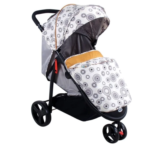 Візок BabyHit Trinity - Beige circles