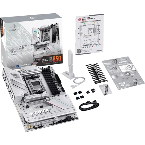 ASUS ROG STRIX B850-A GAMING WIFI UA: Оперативная память 4xDDR5 8000+ МГц, до 192 ГБ