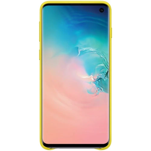 Аксессуар для смартфона Samsung Leather Cover Yellow (EF-VG973LYEGRU) for Samsung G973 Galaxy S10: Совместимость Samsung G973 Galaxy S10