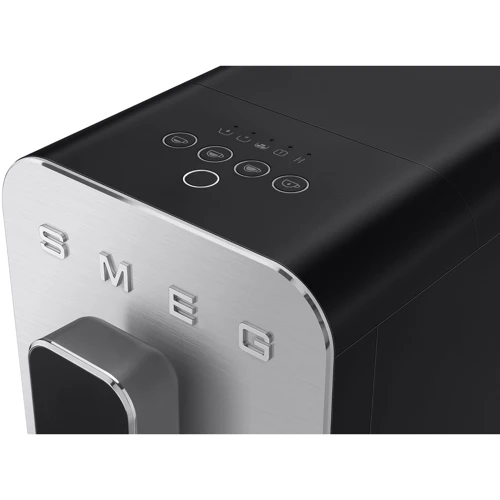 Кофеварка SMEG BCC01BLMEU: Емкость контейнера для зерен, г 150