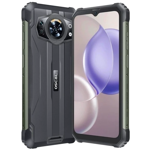 Смартфон Oscal S80 6/128GB Black: Процессор Mediatek MT6769 Helio G85 (12nm) Octa-core (2x2.0 GHz Cortex-A75 & 6x1.8 GHz Cortex-A55) Mali-G52 MC2