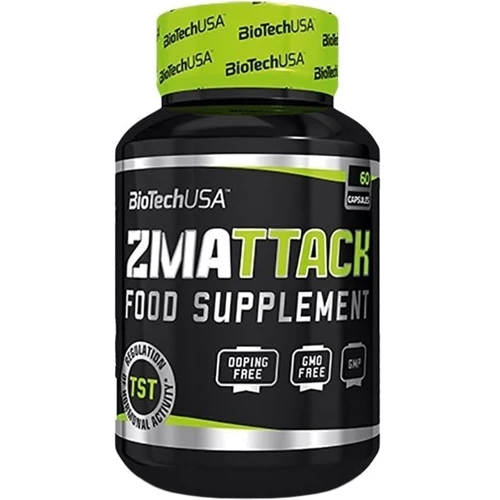 Бустер тестостерона BioTechUSA ZMAttack 60 caps: Форма выпуска капсулированные