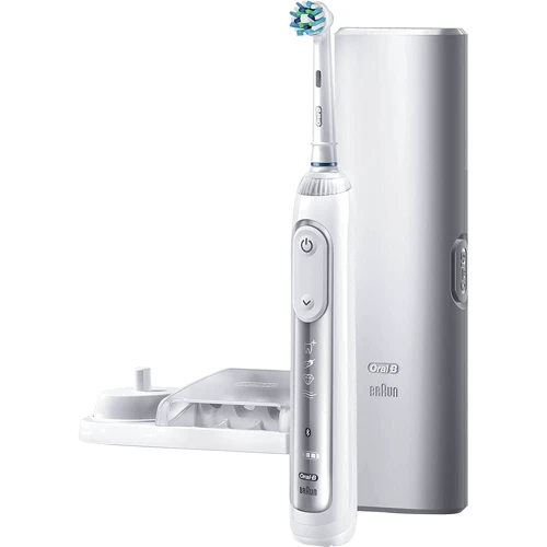 Зубная щетка Braun Oral-B Genius 6000 White: Назначение взрослая