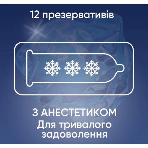 Презервативы латексные с силиконовой смазкой Contex №12 Long Love с анестетиком