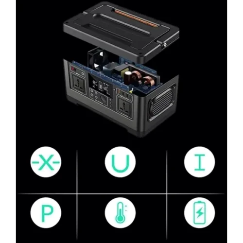 Зарядная станция FlashFish P63 520Wh 500W: Особенности модели Маленькие, Дисплей