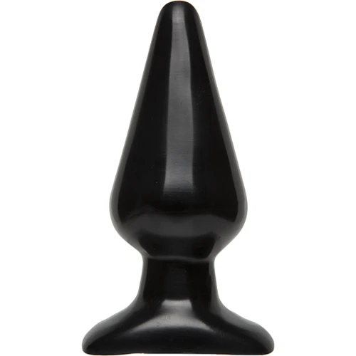 Анальная пробка Classic Butt Plug Large, черный, 10,6x5 см