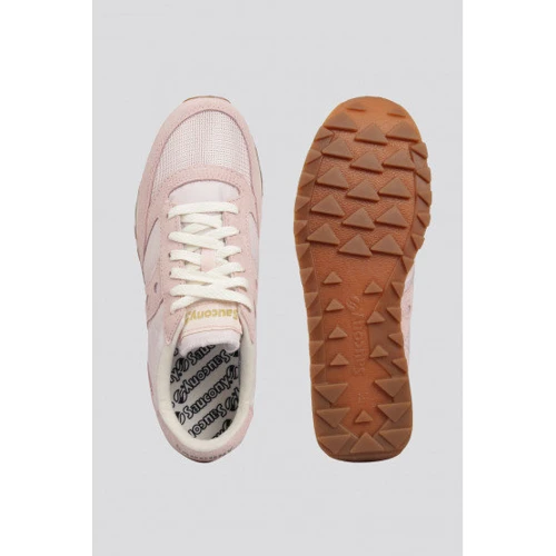 Кроссовки Saucony Jazz Vintage (60368-136s) 40 (9.5) светло-розовые натуральная замша всесезон: Материал подкладки Текстиль