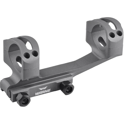 Крепление-моноблок Warne X-Skeleton Mount. d - 30 мм. Ultra High. Weaver/Picatinny. Grey (XSKEL30TG)
