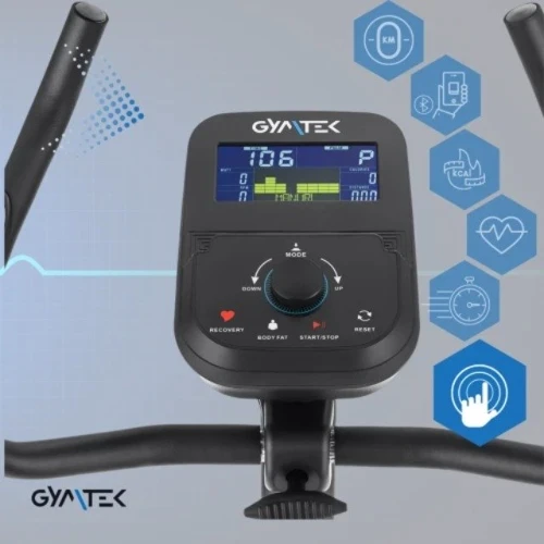Велотренажер Gymtek XB3000 електромагнітний синій (5907766661276) фото 6
