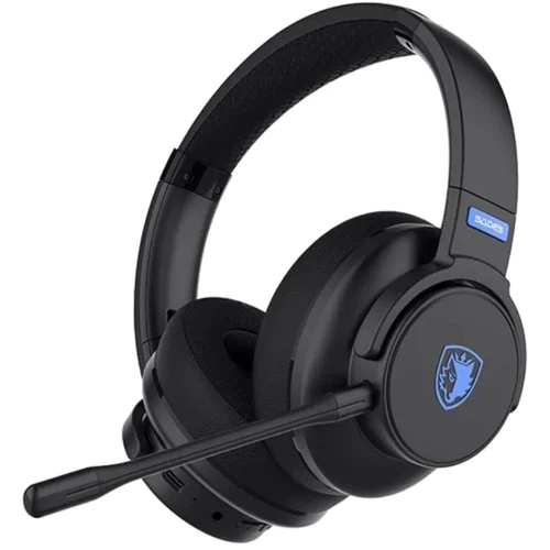 Наушники Sades SA-202 Runner Black/Blue (SA202BKB)
