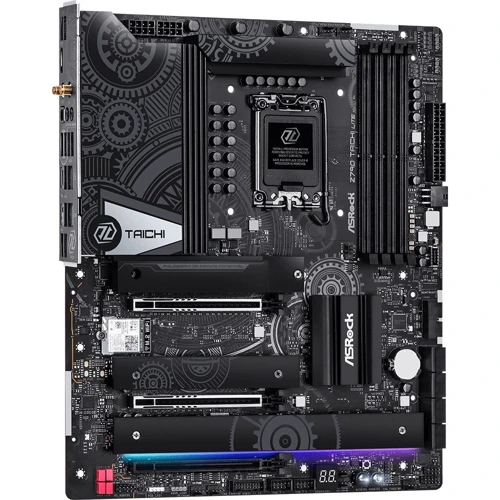 ASRock Z790 TAICHI LITE: Оперативная память 4xDDR5 7200+ МГц, до 192 ГБ