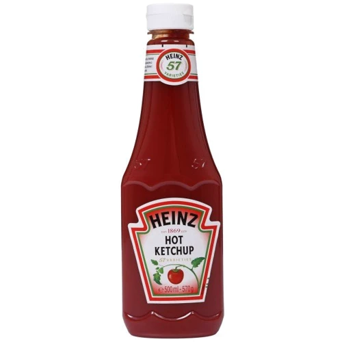 Кетчуп томатний, гострий TM Heinz (500 мл) (STF8715700420363)