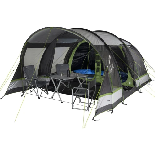 Палатка High Peak Garda 5.0 Light Grey/Dark Grey/Green (11823)