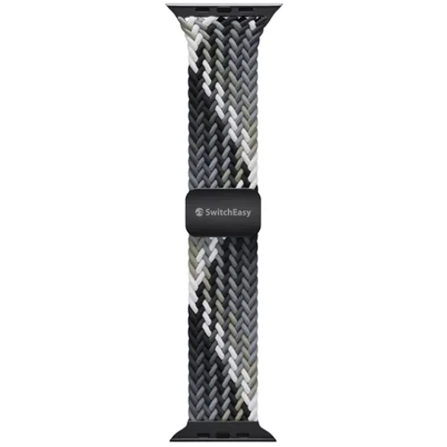 Switcheasy Candy Braided Nylon Watch Loop Black/Gray (SAW459237BY24) для Apple Watch 42/44/45/46/49mm: Тип аксесуара ремешок
