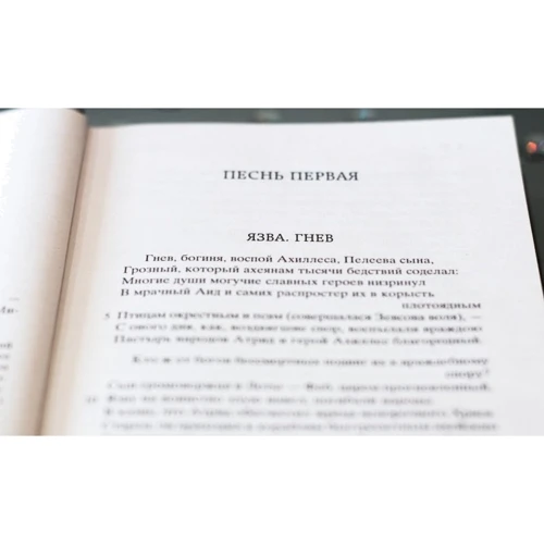 Іліада: Обкладинка Тверда