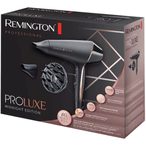 Фен Remington AC9140B Proluxe Midnight Edition: Мощность, Вт 2400
