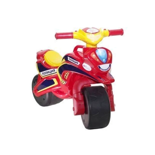 Каталка Active Baby Police музична жовто-червона (0139-0156М)