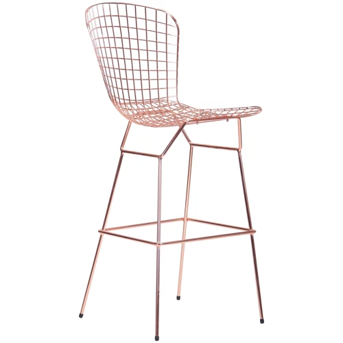 Стул барный AMF Todi, rose gold (545682): Материал каркаса металл