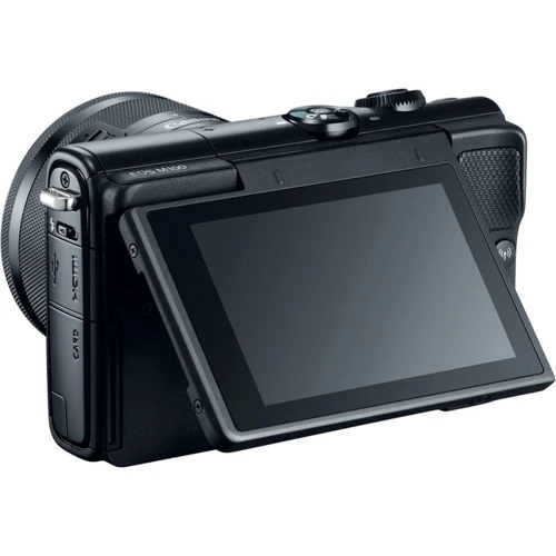 Canon EOS M100 kit (15-45mm) IS STM Black Официальная гарантия: Чувствительность ISO 100-25600 ISO, Auto ISO