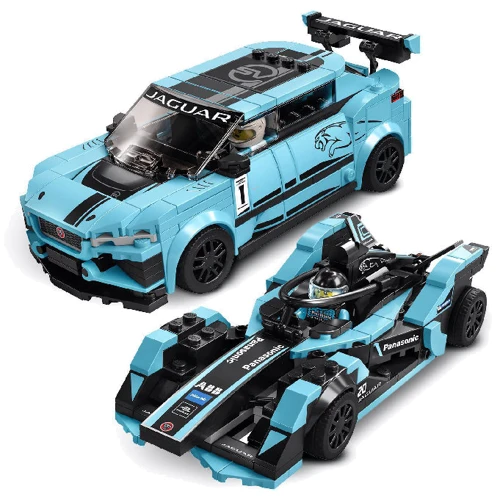 LEGO Speed Champions Formula E Panasonic Jaguar GEN2 и I-PACE (76898) фото 5