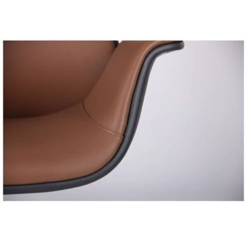 Крісло AMF Bernard CF Brown / Dark Grey (544559): Матеріал корпусу Металл