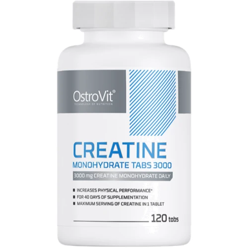 Креатин OstroVit Creatine Monohydrate 120 tabs / 40 servings