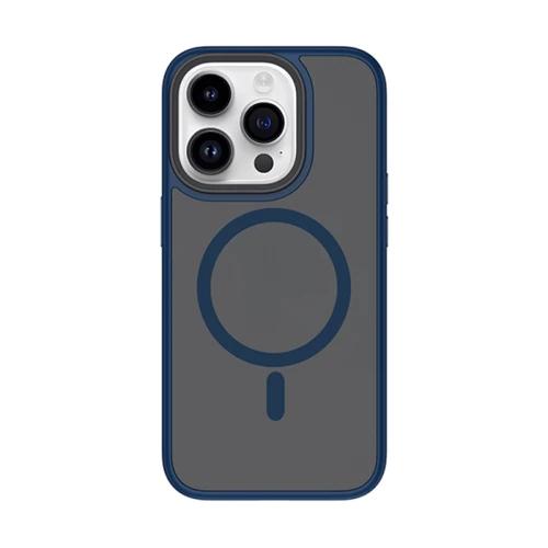 Чехол для iPhone WIWU Magnetic Colorful Series Blue for iPhone 15 Pro Max (FGG-011): Цвет синий