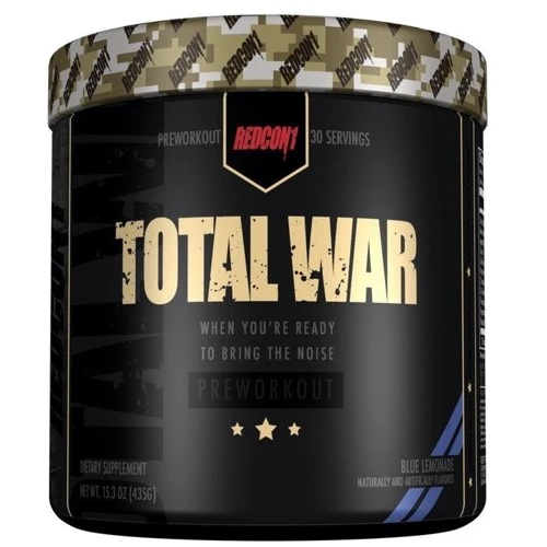 Передтренувальний комплекс Redcon1 Pre-workout Total War 441 g /30 serving/ Blue Lemonade