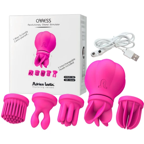 Клиторальный вибратор Adrien Lastic Caress Pink