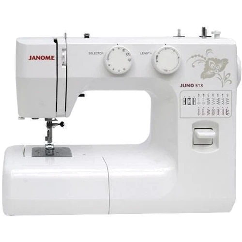 Швейная машина Janome Juno 513: Максимальная ширина строчки, мм 5