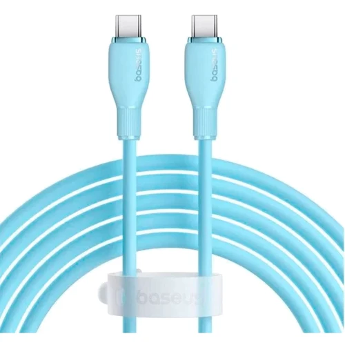 Кабель Baseus Cable USB-C to USB-C Pudding Series Fast Charging 100W 2m Blue (P10355702311-01)