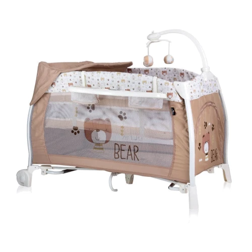 Манеж Lorelli I`LOUNGE 2L ROCKER (beige bears)
