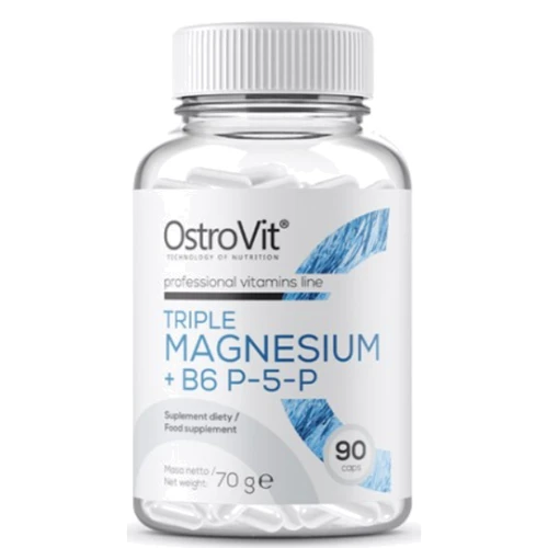 Ostrovit Magnesium Triple + B6 P-5-P 90 caps / 30 servings