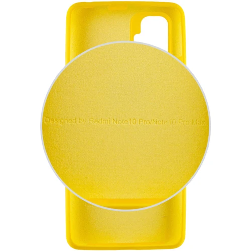 Аксесуар для смартфона Mobile Case Silicone Cover Yellow for Xiaomi Redmi Note 10 Pro / 10 Pro Max: Тип накладка на задню частину