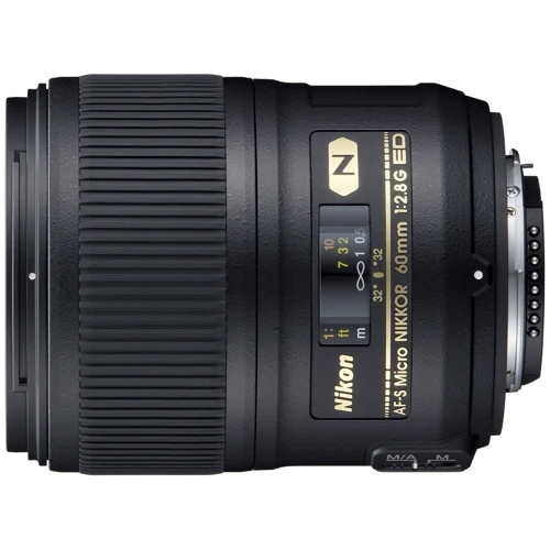 Объектив для фотоаппарата Nikon AF-S 60mm f/2.8G ED Micro: Тип объектива макрообъектив