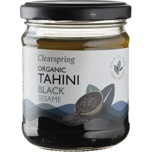 Паста Тахини Clearspring из семян черного кунжута 170 г (5021554004509)