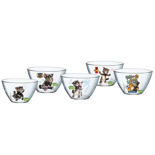 Тарелка-салатник Галерея стекла и фарфора Talking Tom 13 см (85004058): Тип Тарелка