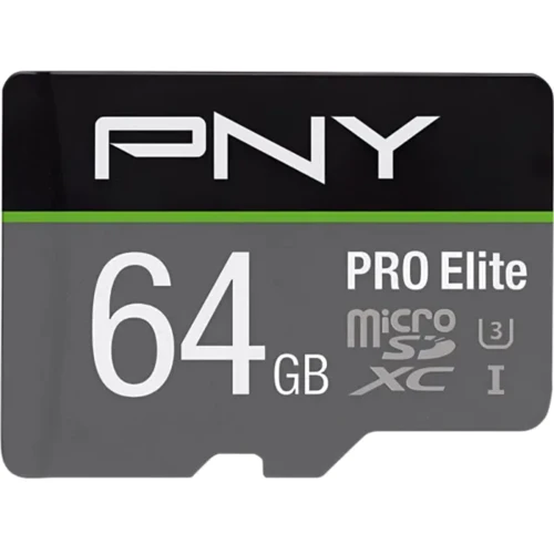 Карта пам'яті PNY 64GB microSDXC Class 10 U3 PRO Elite + adapter (P-SDU64GV31100PRO-GE)