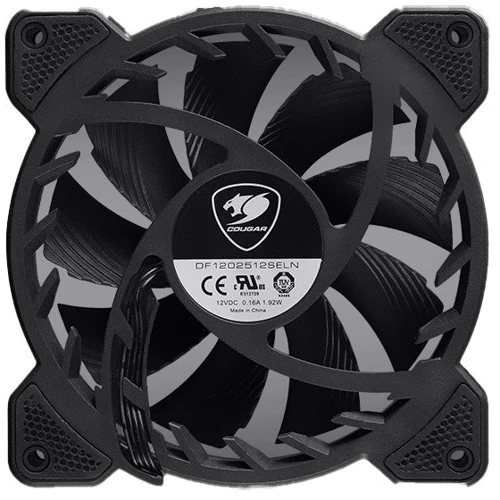 Кулер Cougar VORTEX RGB HPB 120 Cooling Kit (CF-V12SET-RGB): Уровень шума, dB 26