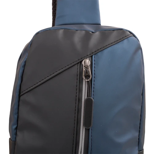 Чоловіча сумка-слінг Valiria Fashion синя (3DETAU6523-6): Стиль Повсякденний (Casual)