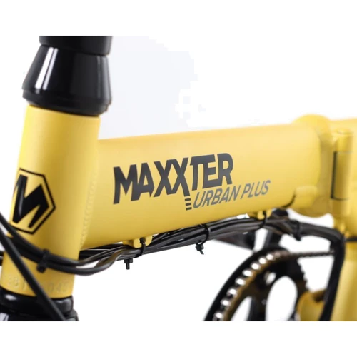 Електричний велосипед Maxxter URBAN PLUS 16 "(жовто-чорний) фото 11