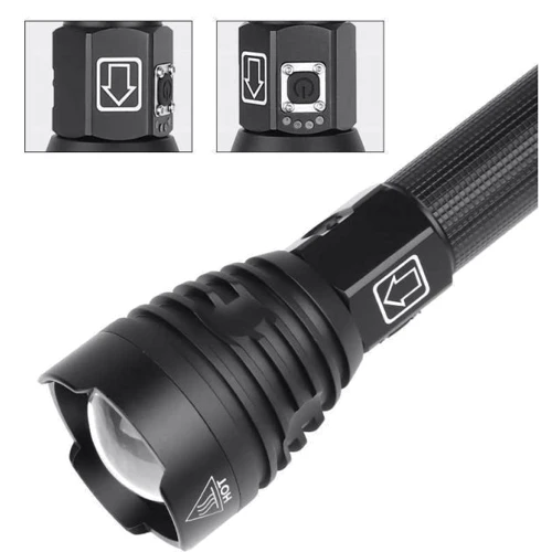 Ліхтар туристичний Heckermann XHP90 Zoom 5000mAH (4190): Вага, г 416