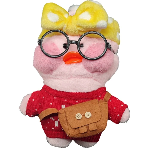 Мягкая плюшевая игрушка уточка Bambi Лалафанфан ( LALA0001-5 30 см): Тип забавные фигурки