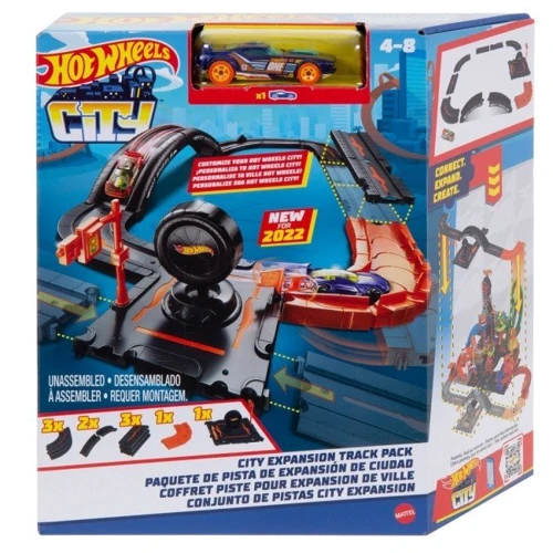 Ігровий набір Транспортні шляхи для міста Hot Wheels: Тип Кільцева дорога